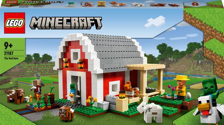 Image du produit LEGO La grange rouge (21187, LEGO Minecraft)