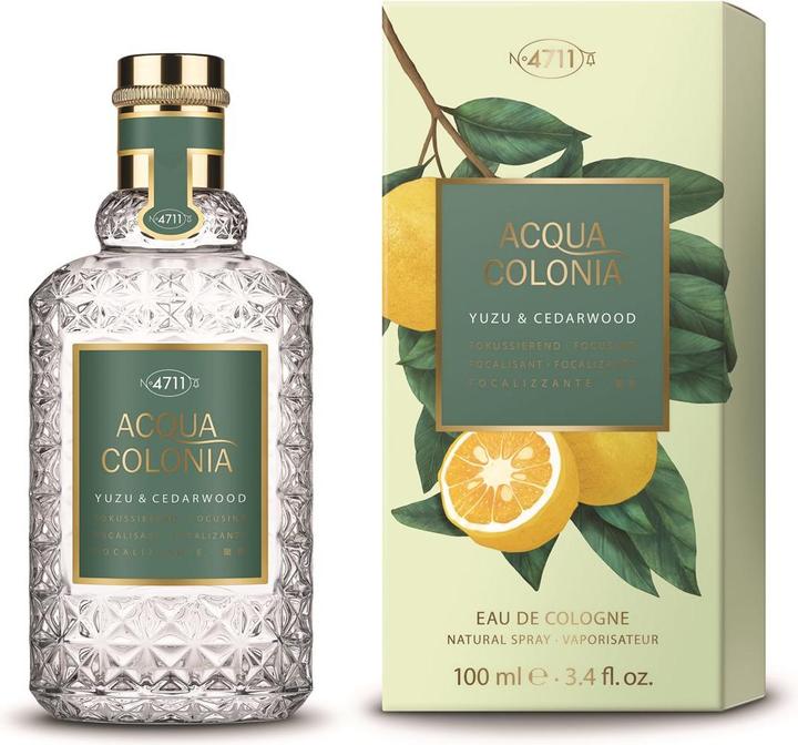 Immagine prodotto Acqua Colonia 4711 Yuzu e legno di cedro (Eau de cologne, 100 ml)