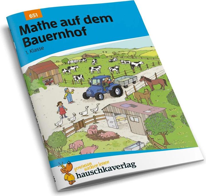 Produktbild Mathe auf dem Bauernhof 1. Klasse (Deutsch, Gisela Specht, Ingrid Hauschka-Bohmann, Florian Huber, 2021)