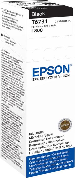 Image du produit Epson T6731 FLACON D'ENCRE NOIRE 70ML (CF)