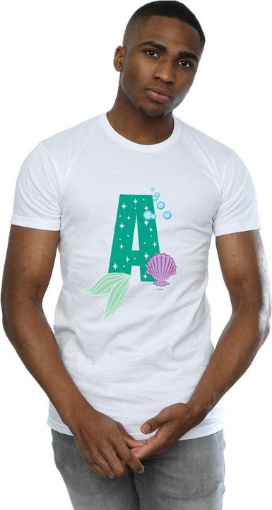 Immagine prodotto Disney Alphabet A Is For Ariel Maglietta Uomo (XL)