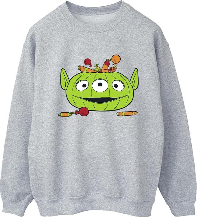 Toy Story Alien Pumpkin Basket Sweatshirt Halloween (M)