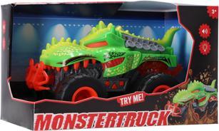 Produktbild Rapid wheels Monster Truck Dino Grün Mit Licht Und Ton