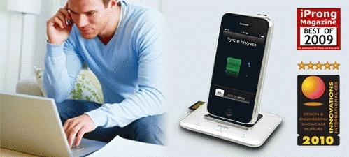 Immagine prodotto Dexim MacHub Alu, docking station per iPod/iPhone (USB-A, 3 Porti)