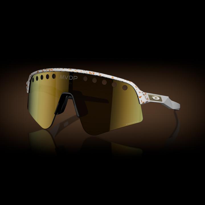 Actual product image Oakley Sutro Lite Sweep - Prizm - Fahrradbrille (Mvdp Bronze Splatter, Prizm 24k, Mvdp Bronze Splatter)