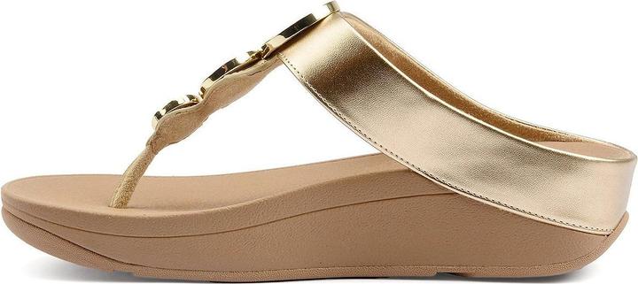 Fitflop Halo Bead-Circle Metallic Toe-Post