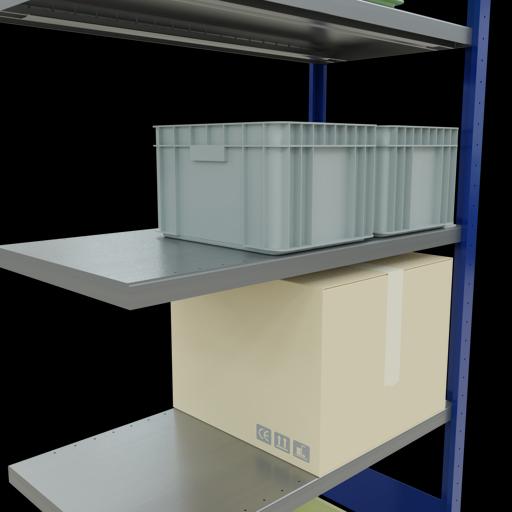 Produktbild Schulte Lagertechnik Stecksystem Anbauregal MULTIplus250 mit Längenriegel
