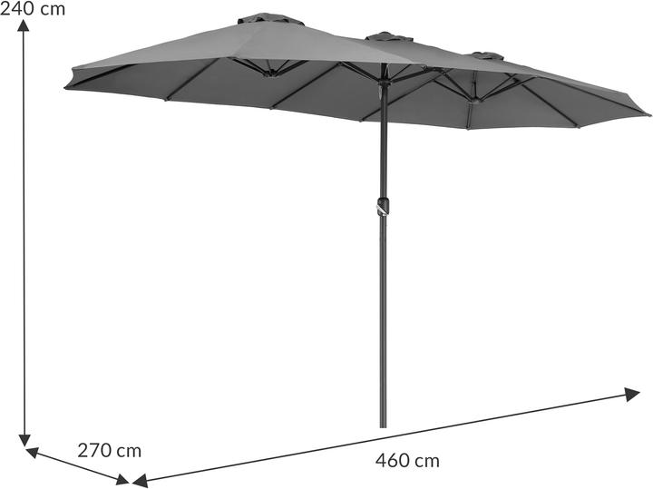 Produktbild Kingsleeve Sonnenschirm XXL (2.70 m)