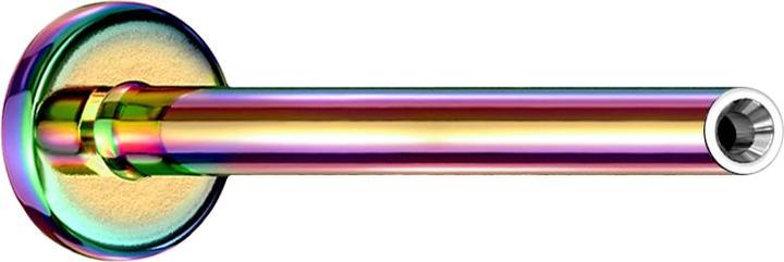 Actual product image Star Piercing Micro Threadless Labret-Stab farbig (without brass, Titanium G23)