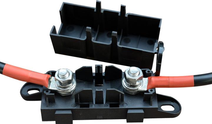 Immagine prodotto Enjoy solar Cavo della batteria con portafusibile ad alto carico 2m 16mm², dalla batteria al regolatore di
