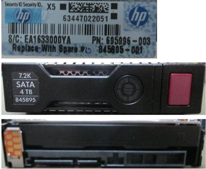 Produktbild HPE DRV HD 4TB 6G 7.2K 3.5 SATA (4 TB, 3.5")