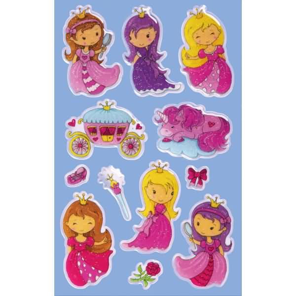 Image du produit Avery Autocollant brillant KIDS 'Prinzessin' 57299