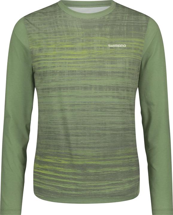 Shimano Men Spazio LS Jersey Printed