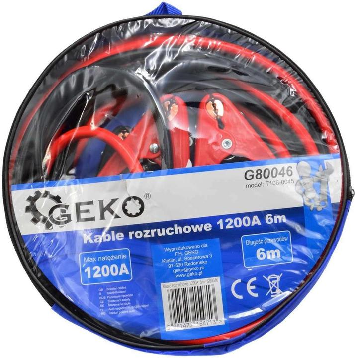 Produktbild GEKO Starterkabel 1200A 6m (1200 A)