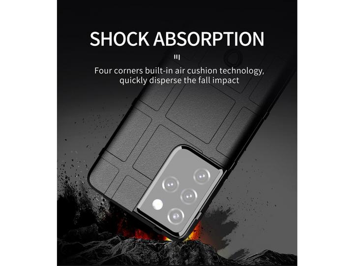 Actual product image Screenguard Samsung Galaxy S21 Ultra Rugged Shield Cover (Samsung Galaxy S21 Ultra)