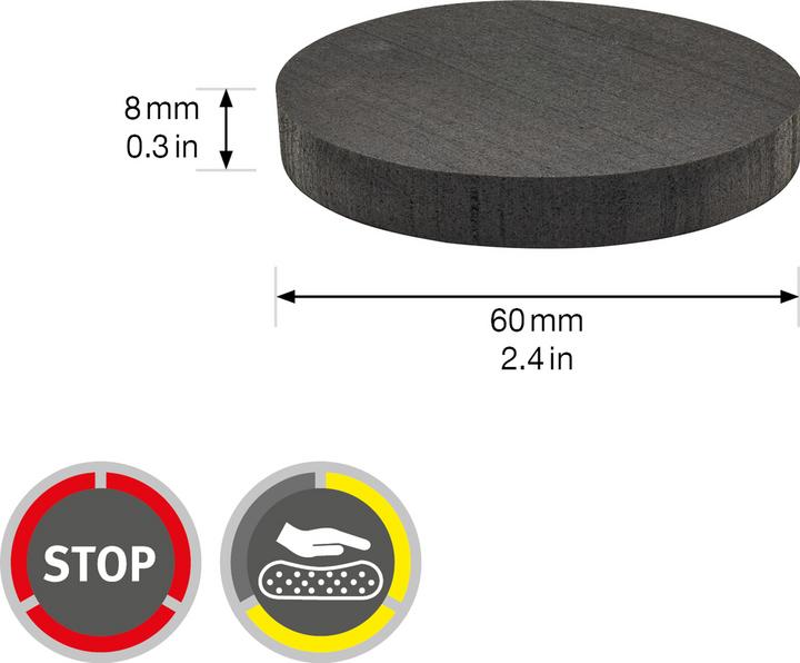 Image du produit Amortisseur de vibrations ø 60 mm 2 Stk.