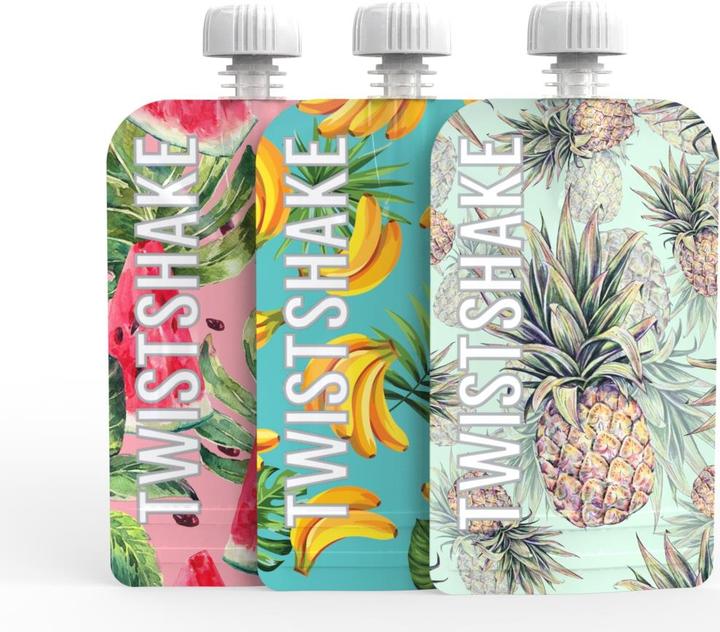 Produktbild Twistshake Quetschbeutel Multicolor