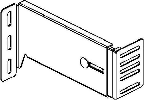 Niedax Console de fixation GBKV 120-180