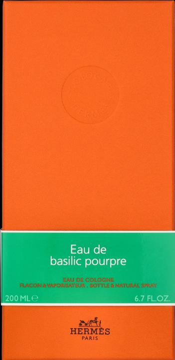 Actual product image Hermès Eau de Basilique Pourpre Eau de Cologne (Eau de cologne, 200 ml)