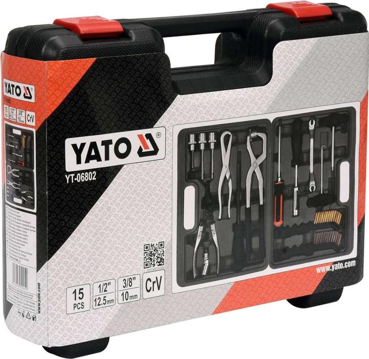 Produktbild Yato Profi Radlager Abzieher Satz 31 TLG. für VW Audi Mercedes Benz BMW Opel, Radlager-Abzieher Ausd