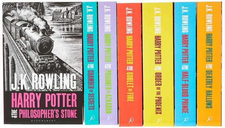 Actual product image Harry Potter Boxed Set: The Complete Collection (Adult Paperback) (J.K. Rowling, English)