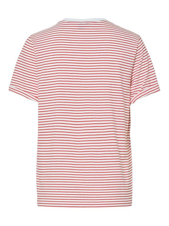 Produktbild Pieces Pcria Ss Fold Up Tee Stripes Noos Bc (S)