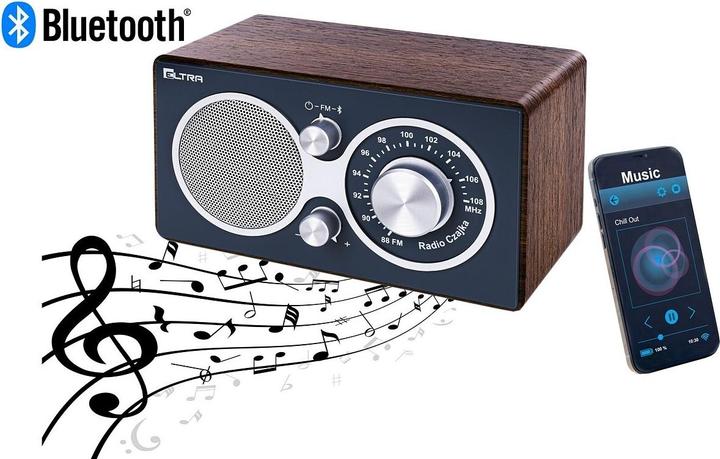 Produktbild Elta Bluetooth-Kugelradio-Runde (FM, Bluetooth)