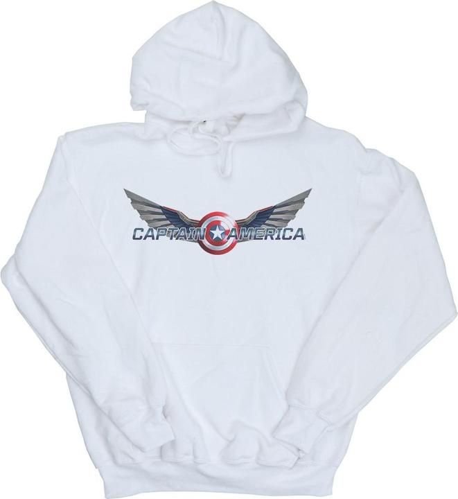 Falcon And The Winter Soldier Captain America Logo Kapuzenpullover (S)