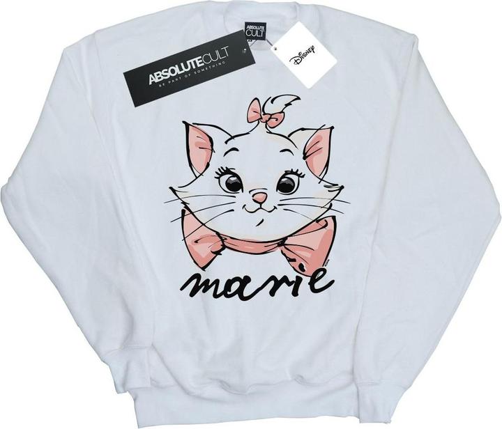 Disney The Aristocats Marie Sketch Face Sweatshirt Mädchen