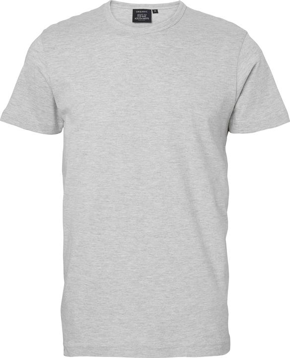 Produktbild Top Swede South West - Delray T-Shirt, Herren, L grau meliert, 95% Bio Baumwolle, 5% Viskose (L)
