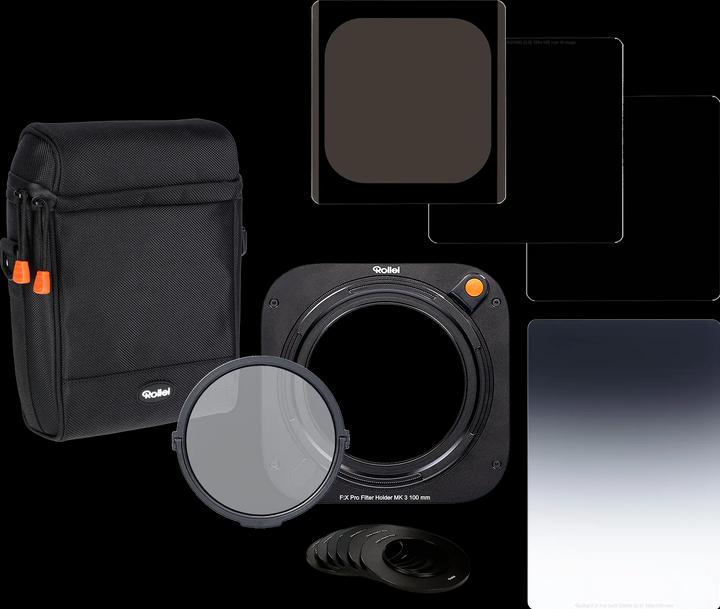 Produktbild Rollei Filter Holder MK 3 Master Kit (ND- / Graufilter, ND- / Grauverlauffilter)