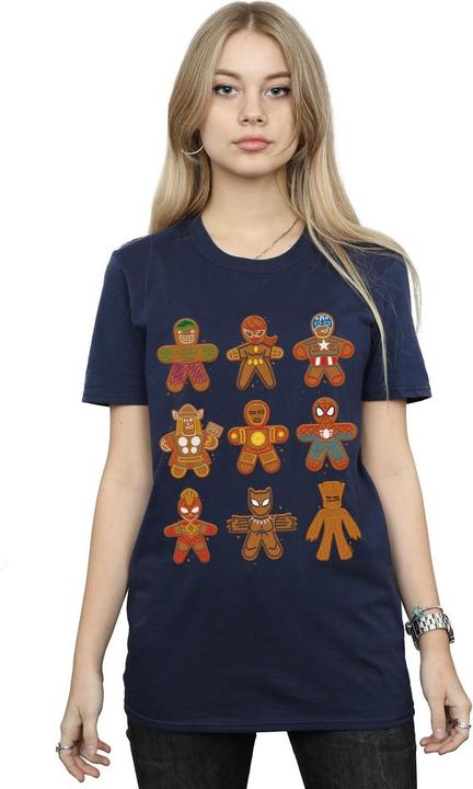 Avengers Christmas Gingerbread TShirt (XXL)