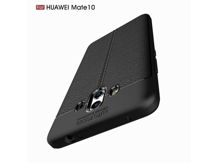 Produktbild Screenguard Huawei Mate 10 Hülle Leather Design TPU Cover (Huawei Mate 10)