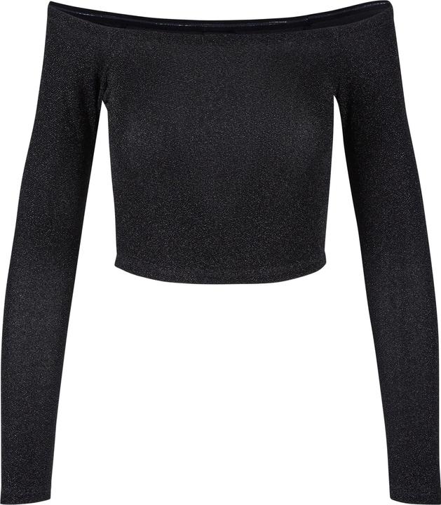 Immagine prodotto Urban Classics Ladies Off Shoulder Glitter Longsleeve (XXL)