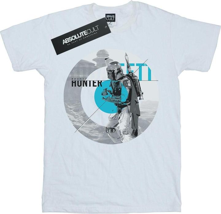 Star Wars Boba Fett Bounty Hunter Circle TShirt (L)