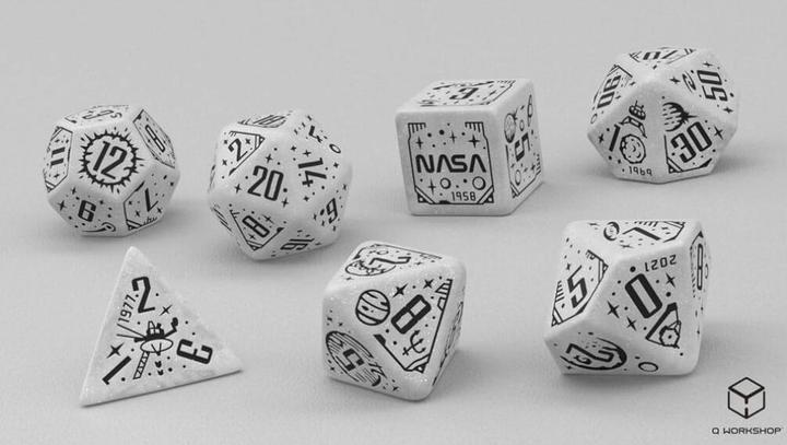 Image du produit Q Workshop Space Dice Set : Apollo