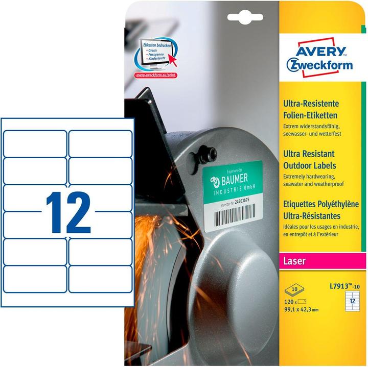 Immagine prodotto Avery Ultra resistente
