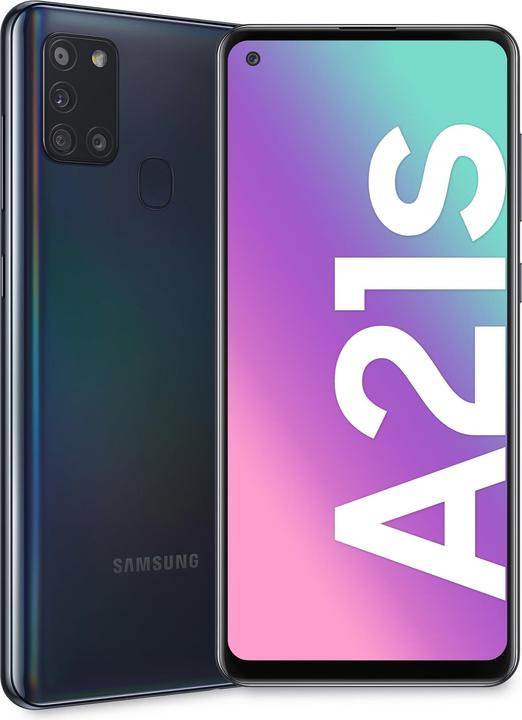 Produktbild Samsung Galaxy A21s EU (32 GB, Black, 6.50", Dual SIM, 48 Mpx, 4G)