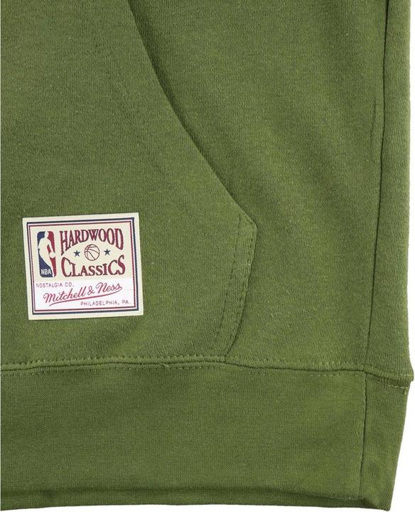 Produktbild Mitchell & Ness Fleece Hoody - FLIGHT Chicago Bulls oliv - S (S)