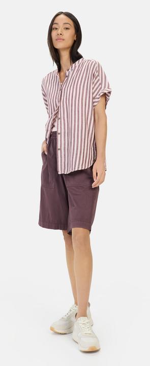 Immagine prodotto Camel Active Gestreifte Bluse aus Leinen-Lyocell-Mix (XS)