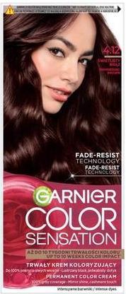 Produktbild Garnier Color Sensation Creme farba do włosów 4.12 Świetlisty Brąz (4.12 Hellbraun)
