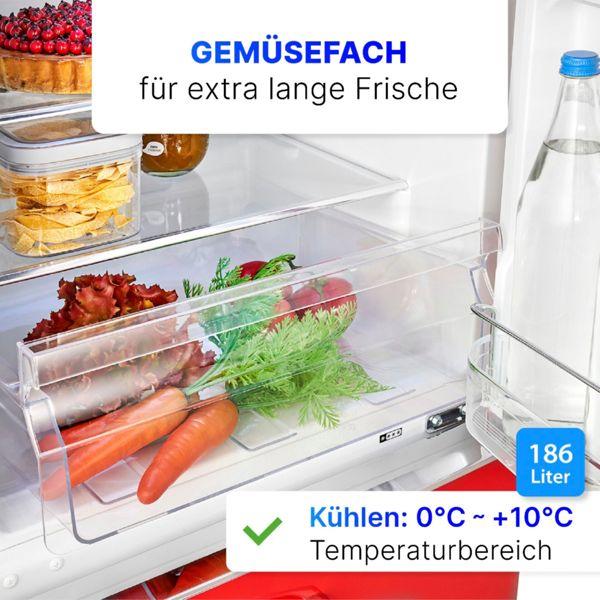 Actual product image Bomann Fridge-freezer KGR 7328 A++ (250 l)