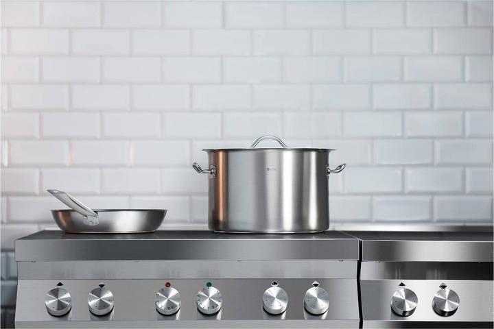 Produktbild Royal Catering Kochtopf Induktion 13 Liter Kochtopf + Deckel Suppentopf Rostfrei Topf Eintopf (30 cm, Kochtopf, Edelstahl)