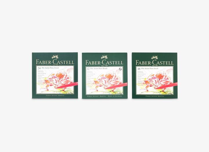 Produktbild Faber-Castell Pitt Artist Pen Brush (Mehrfarbig, 48 x)