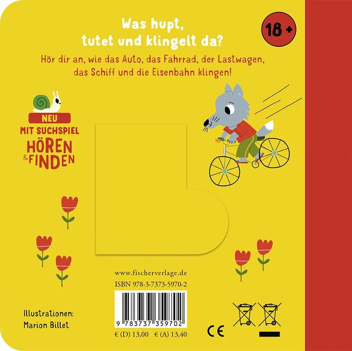 Produktbild Hörst du die Fahrzeuge? (Soundbuch) (Deutsch)