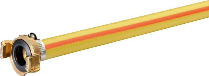 Actual product image APD Water hose Plexus AT yellow, 3/4", 50m with 2 claw couplings (50 m)