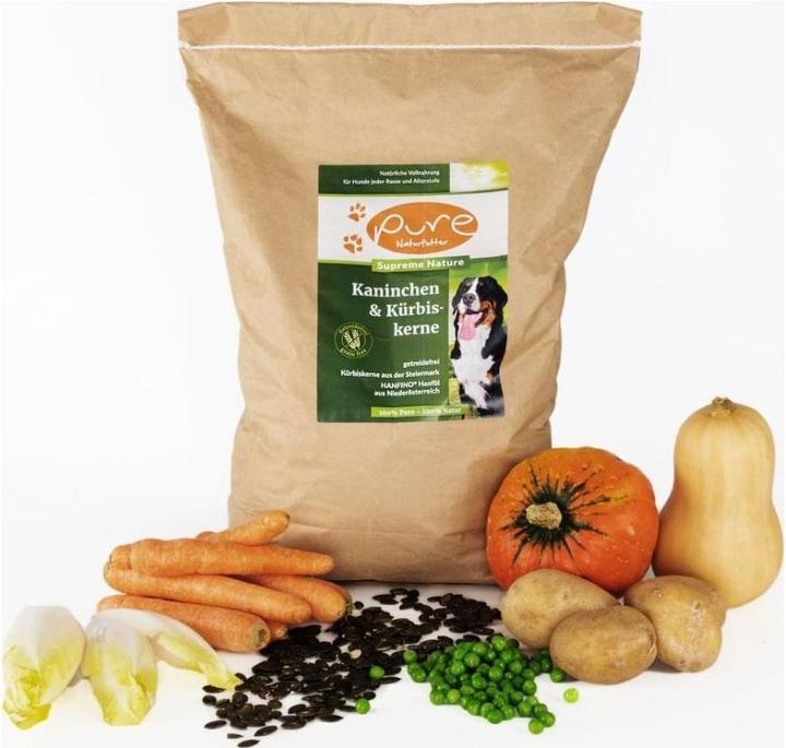 Produktbild Pure Naturfutter PURE Kaninchen & Kürbiskerne - single Protein & getreidefrei (Adult, 1 Stk., 4000 g)