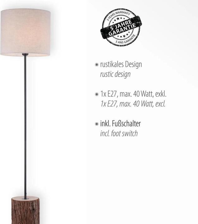 Image du produit Leuchten Direkt Bark (E27)