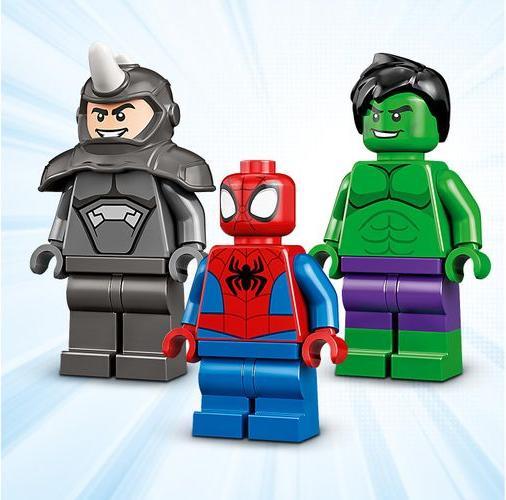 Produktbild LEGO Hulks und Rhinos Truck-Duell (10782, LEGO Marvel)