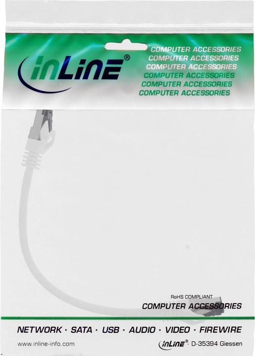Image du produit InLine Câble réseau (S/FTP, CAT8.1, 0.30 m)